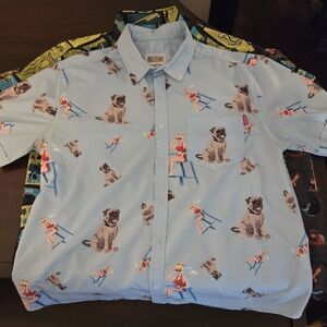 Roosevelt Sandlot XL button down shirt